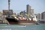 ID 5294 JPO LEO (2005/35881grt/IMO 9246700, ex-HYUNDAI RENAISSANCE, MOL RENAISSANCE) outbound from Auckland, New Zealand after her maiden call at the port. She replaces the recently scrapped MOL WELLINGTON,...